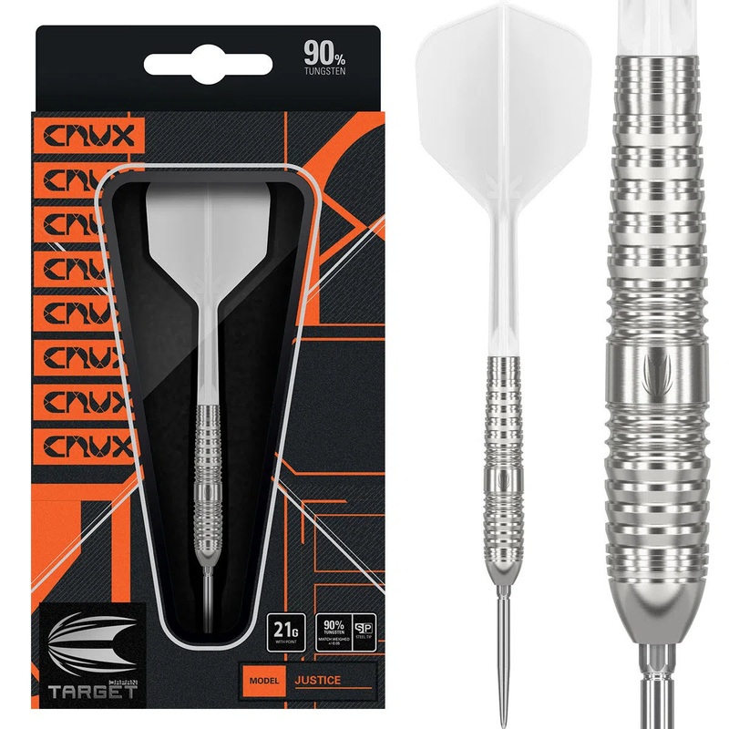Target Japan Crux JPN Justice 90% Tungsten Steel Tip Darts 21 GRAM