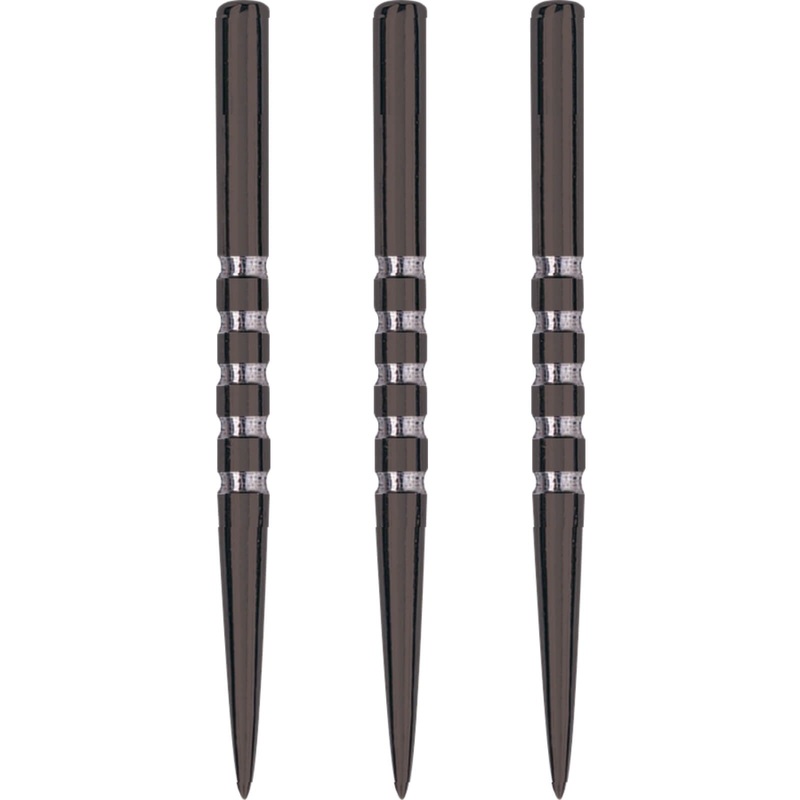 Unicorn – Needle Black 5 Groove Dart Points – 38mm
