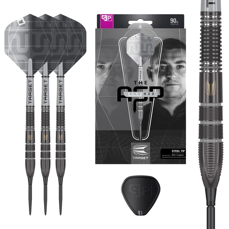 Aspinall x Echo 90% Tungsten SP Steel Tip Darts by Target 22 Gram