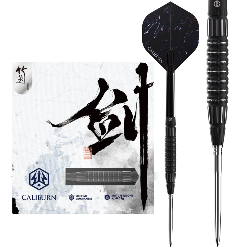 Caliburn Sword Darts – Steel Tip – 95% Tungsten – S3 21g
