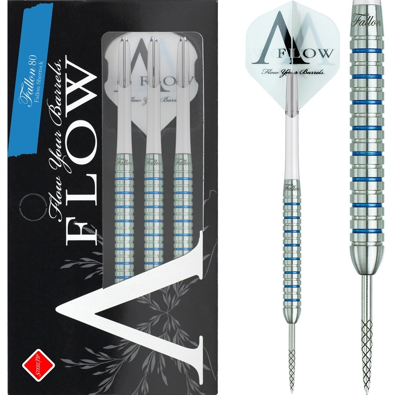 Dynasty Darts – Fallon 80 – Blue Label – Steel Tip – Fallon Sherrock – 22g 22g