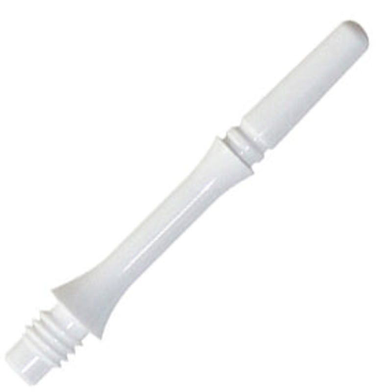 Fit Flight Gear Slim Spinning Dart Shafts – X-Short #2 (18.0mm) White