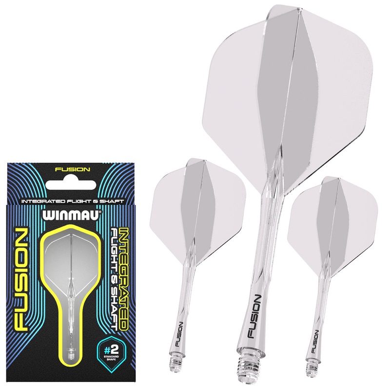 Fusion Integrated Flight & Shaft Clear Short No2 by Winmau Short