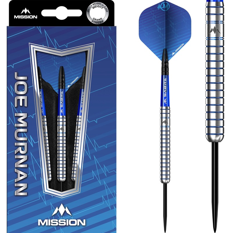 *Mission Joe Murnan Darts – Steel Tip – Electro Blue 24g