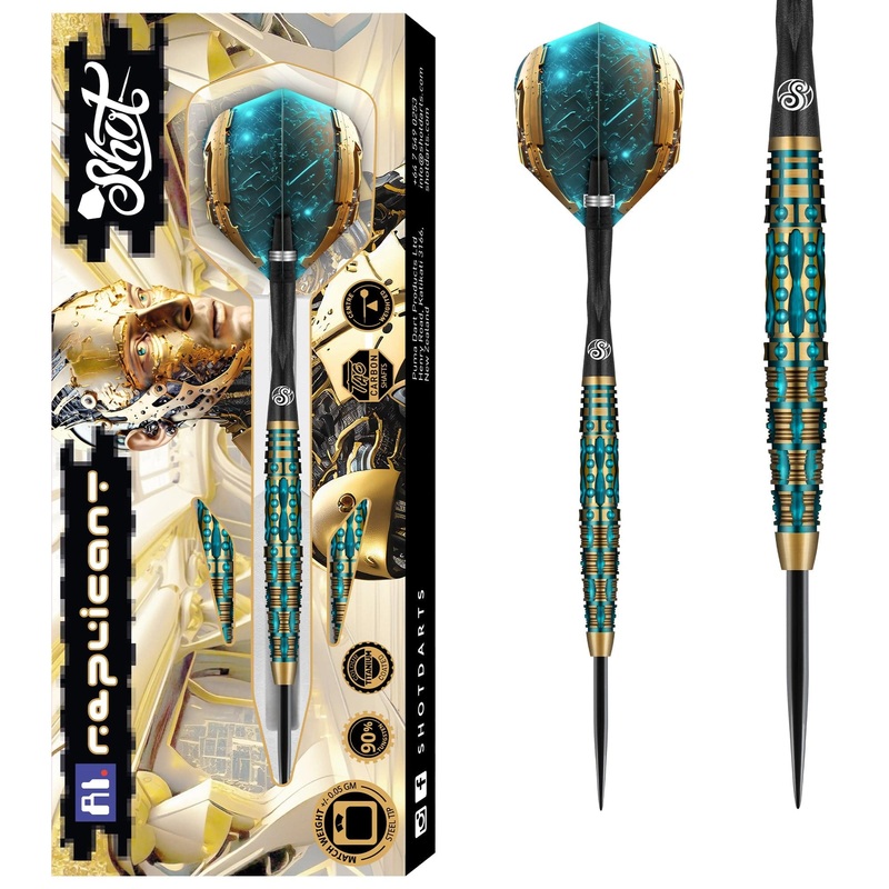 Shot AI Darts – Steel Tip – Replicant 23g
