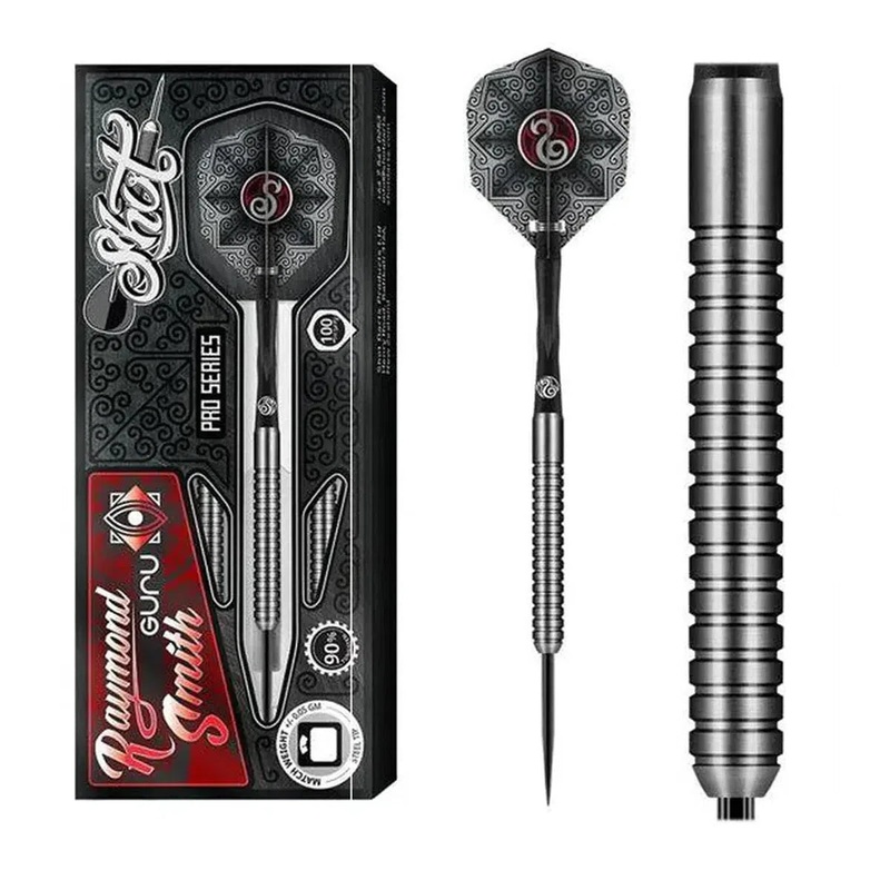 Shot Raymond Smith Guru 90% Tungsten Steel Tip Darts 22 GRAM