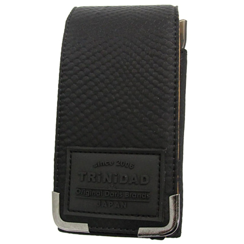 Trinidad Plain Croco Dart Case – Black