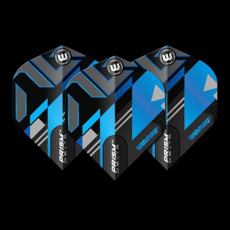 Winmau Prism Delta Galactics Extra Thick Flights Standard 100 Micron Poly metronic extra thick