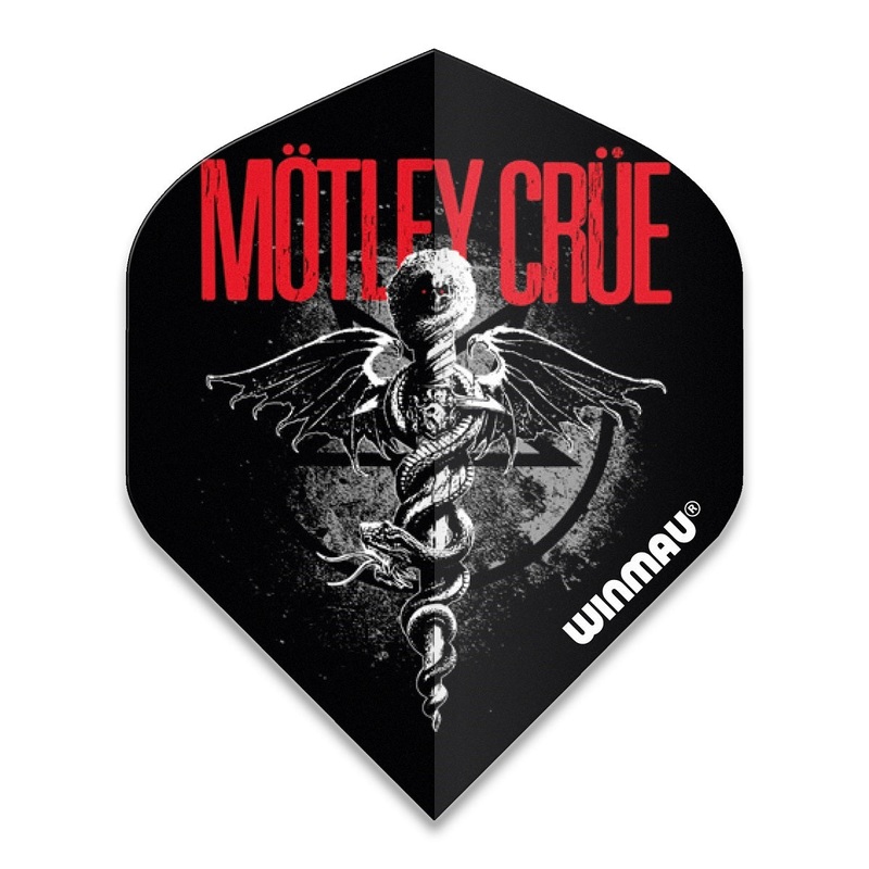 Winmau Rock Legends Dart Flights – Motley Crue Feelgood