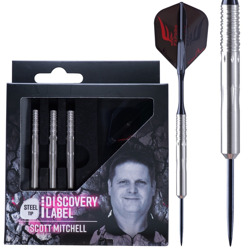 Cosmo  Darts – Discovery Label – Steel Tip – Scott Mitchell – Scotty Dog