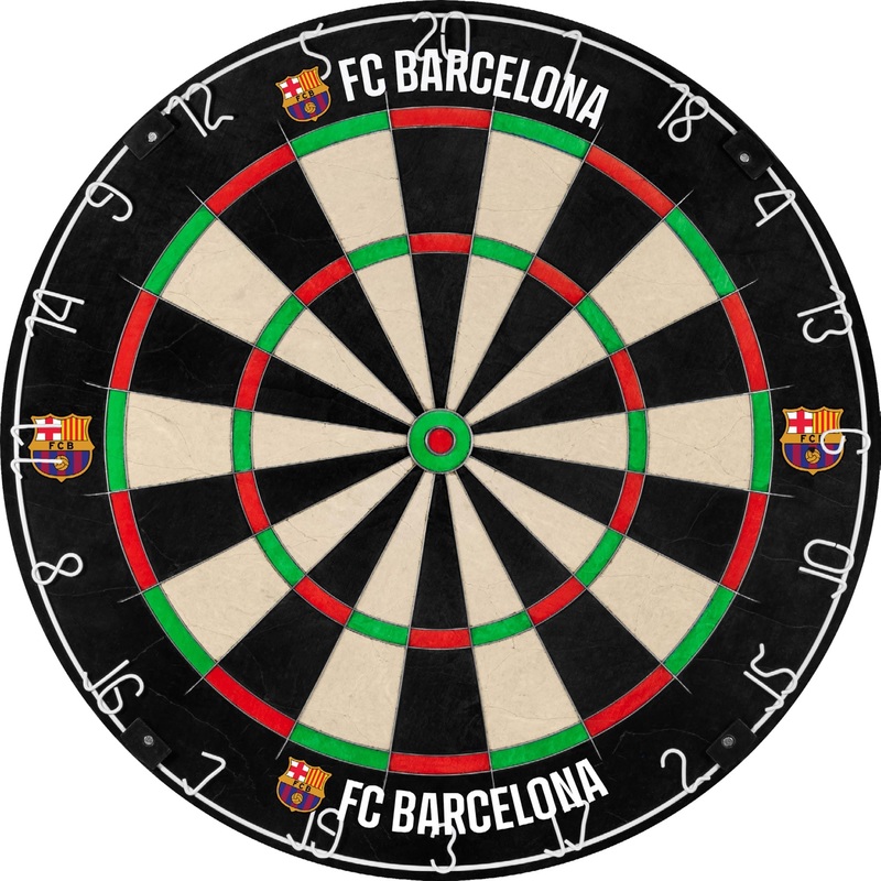 *FC Barcelona – Official Licensed BARA – Professional Dartboard – Crest with Name