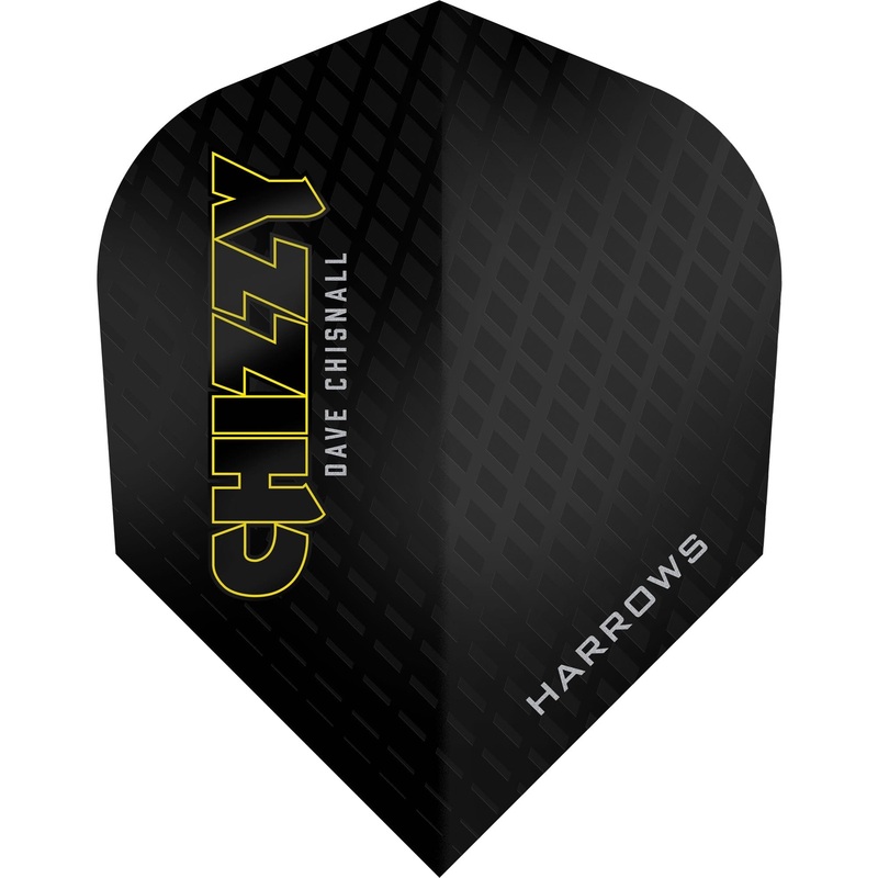 *Harrows Dave Chisnall Dart Flights – 100 Micron – Standard No6 – Series 3