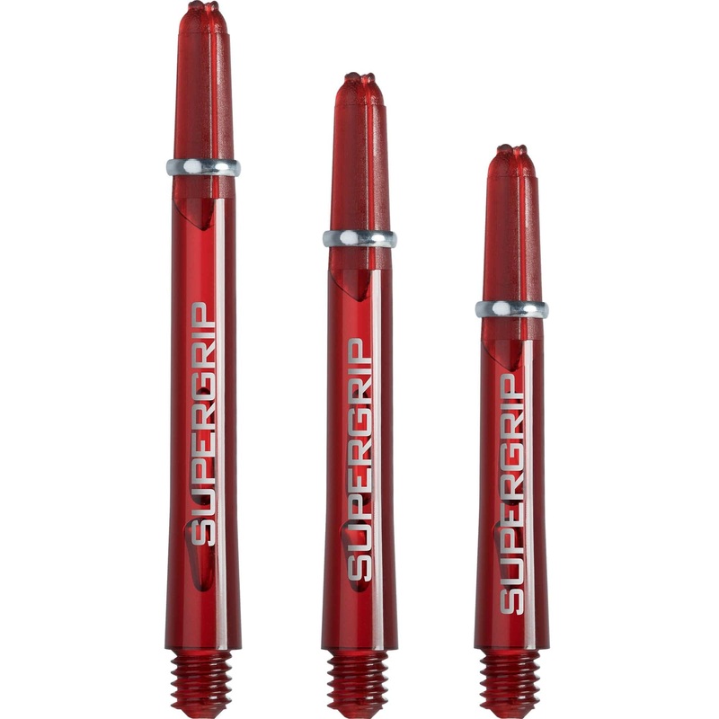 Harrows Supergrip Shafts – Dart Stems – Red Medium