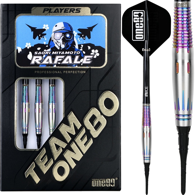 One80 Saori Miymoto Darts – Soft Tip – Rafale – Signature – Chameleon – 19g 19g