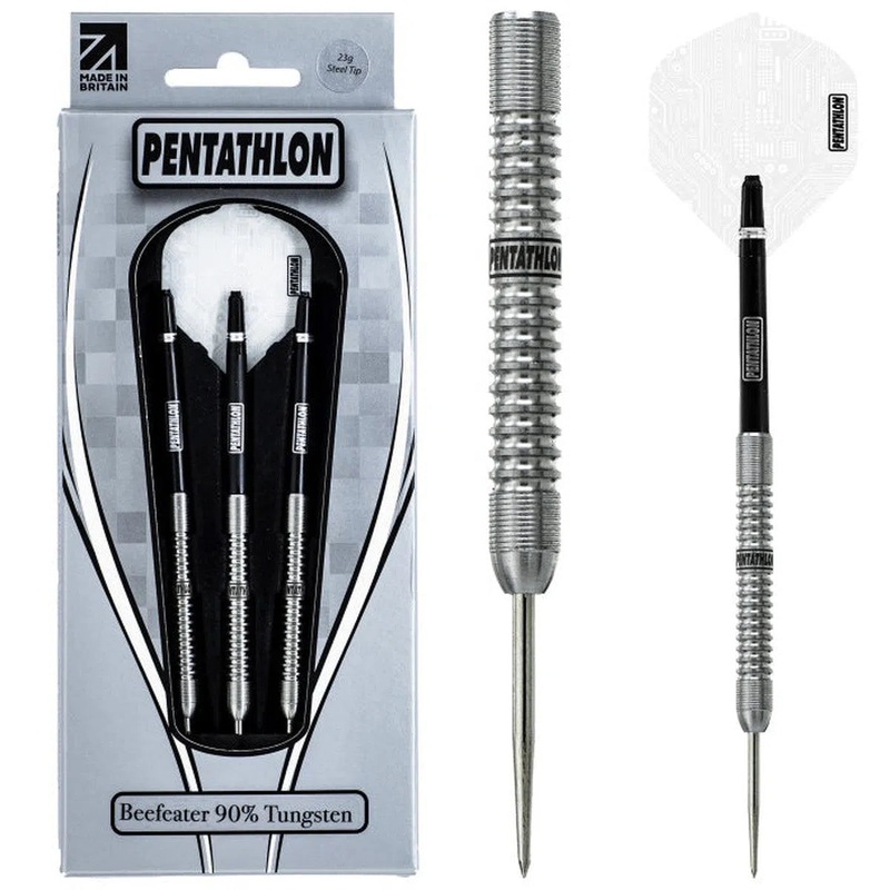Pentathlon Beefeater 90% Tungsten Steel Tip Darts 21 GRAM