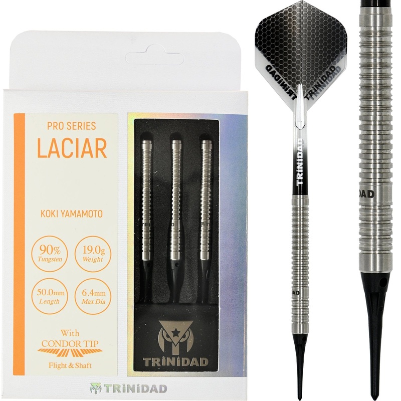*Trinidad Pro – Soft Tip Darts – Koki Yamamoto – Laciar – 21g-D9578 21g