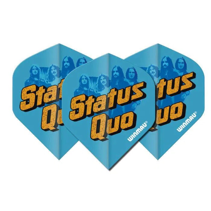 Winmau Rock Icons Flights – Status Quo Blue