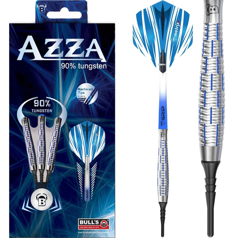 BULL’S Azza Darts – Soft Tip – Blue 18g