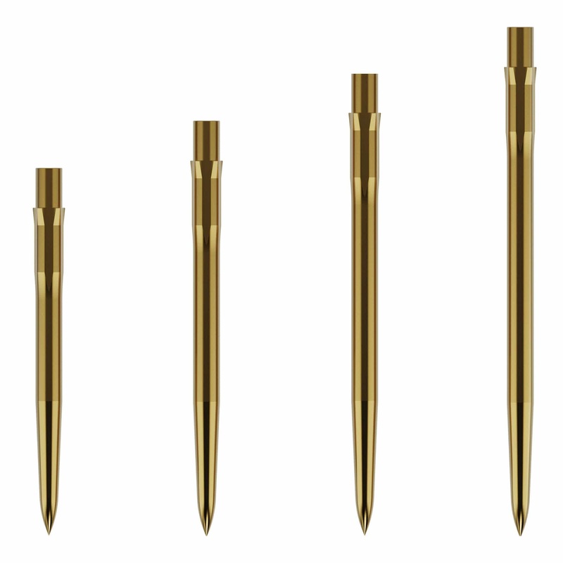 Caliburn Replaceable Dart Points – Smooth – Gold 28mm