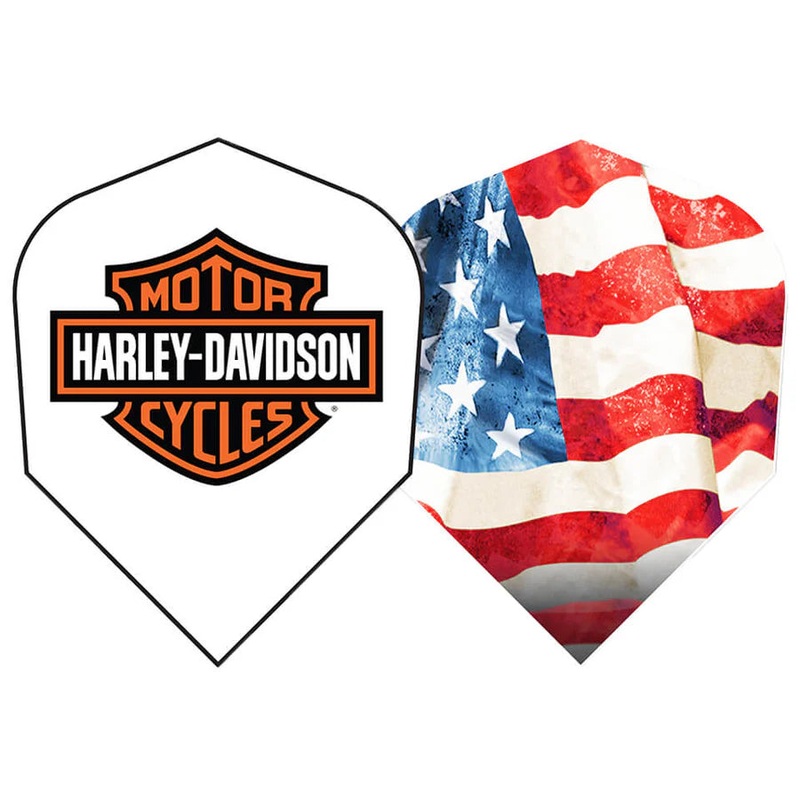 Harley-Davidson American Flag Flights – Shape Shape 100 Micron Polymer