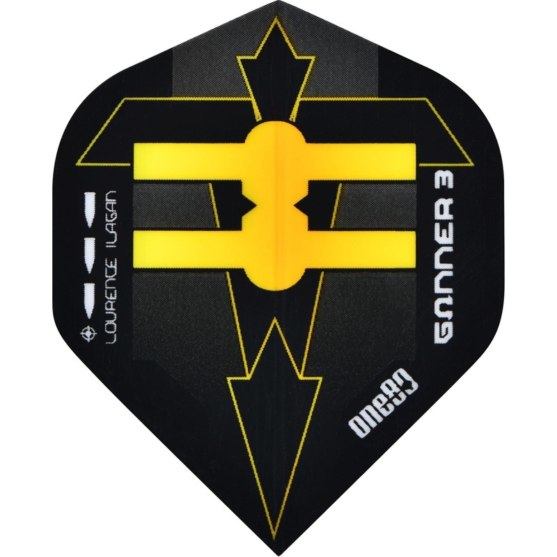 One80 Dart Flights – 100 Micron – No2 – Std – Lourence Ilagan – Gunner III
