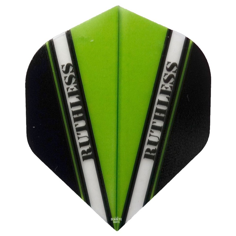 Ruthless V100 Pro Dart Flights Green No2 Standard