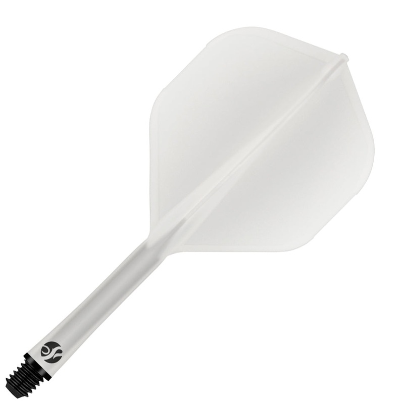 Shot Flight Deck Dart Flight & Shaft System – Standard Inbetween Clear