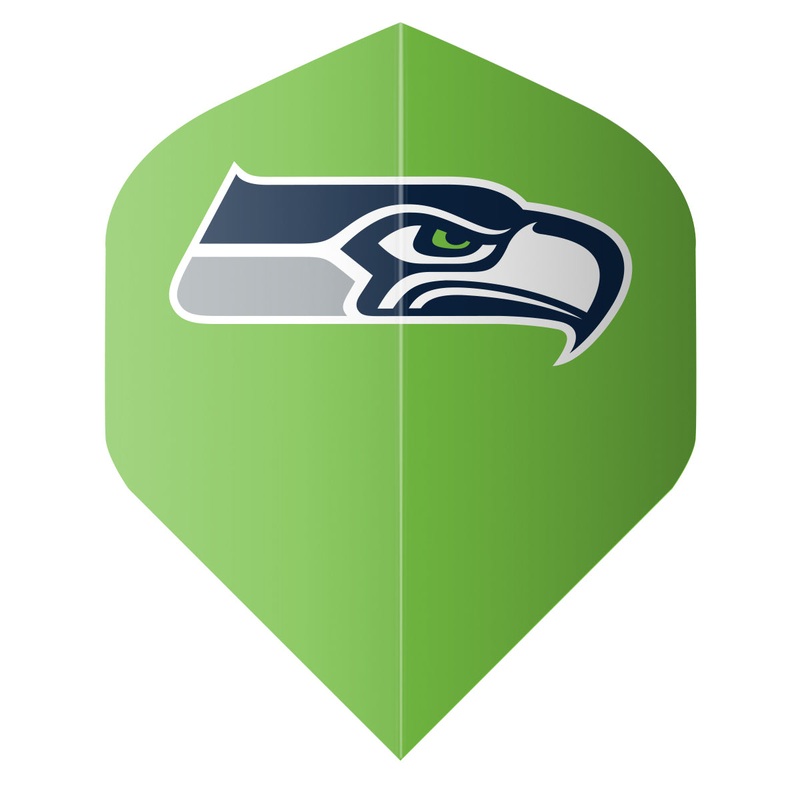 Shot NFL Seattle Seahawks Flight Set Green Standard 100 Micron Polymer