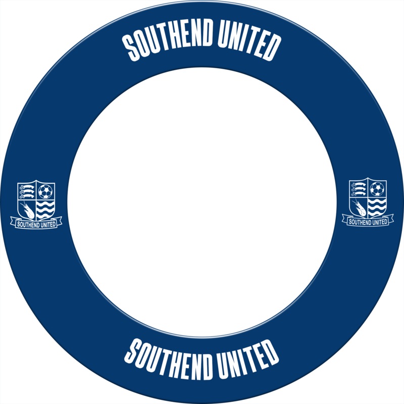 Southend United FC – Official Licensed – Dartboard Surround – S2 – Blue