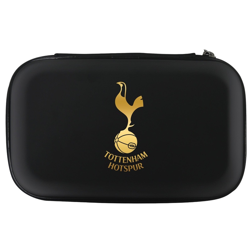 Tottenham Hotspur Large Darts Case – Black – Spurs – W4 – Gold Crest