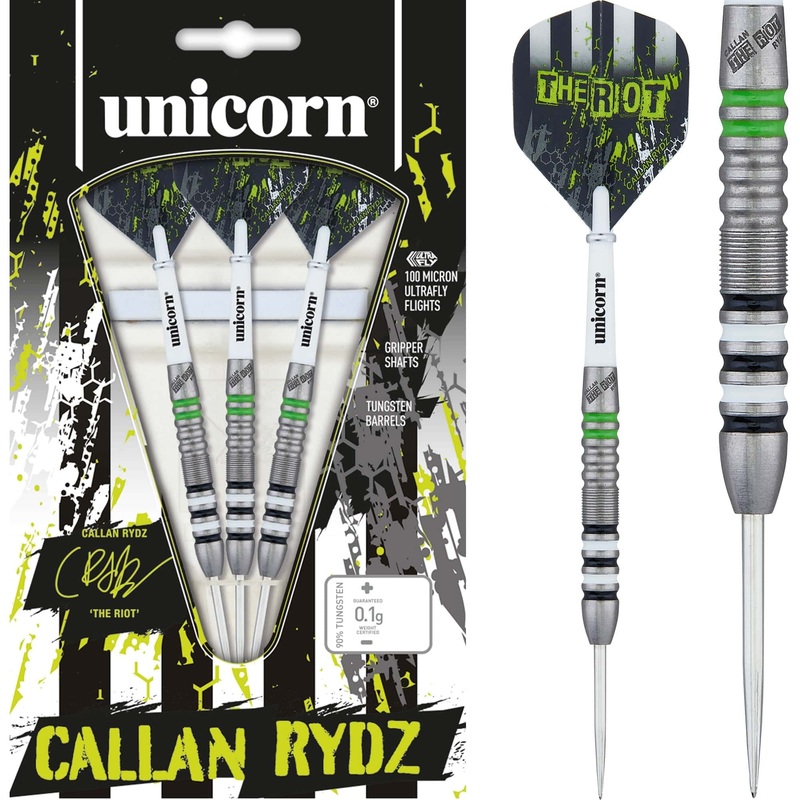 Unicorn Callan Rydz Darts – Steel Tip – The Riot 21g