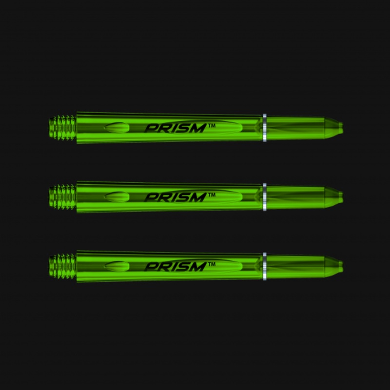Winmau Prism 1.0 Medium Green Polycarbonate Medium (46mm in length excluding thread) Green