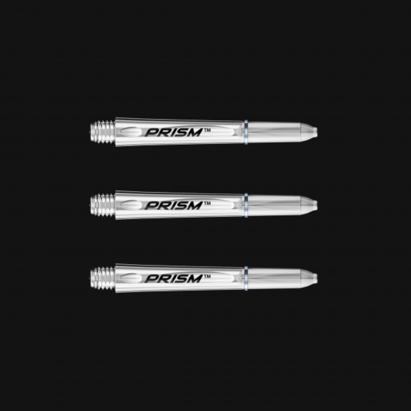 Winmau Prism 1.0 Short Clear Polycarbonate Short (35mm in length excluding thread) Clear