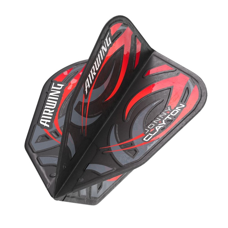 Airwing Jonny Clayton Moulded Dart Flights Red V-Standard