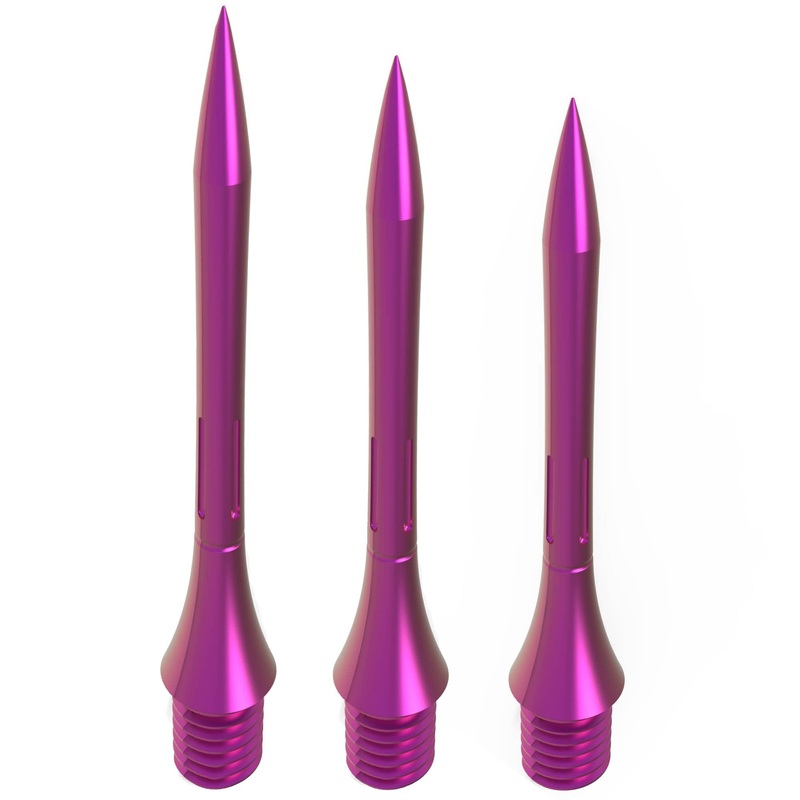 *Caliburn Bamboo Smooth Conversion Points – Screw In – Soft Tip to Steel Tip – Pink 28mm