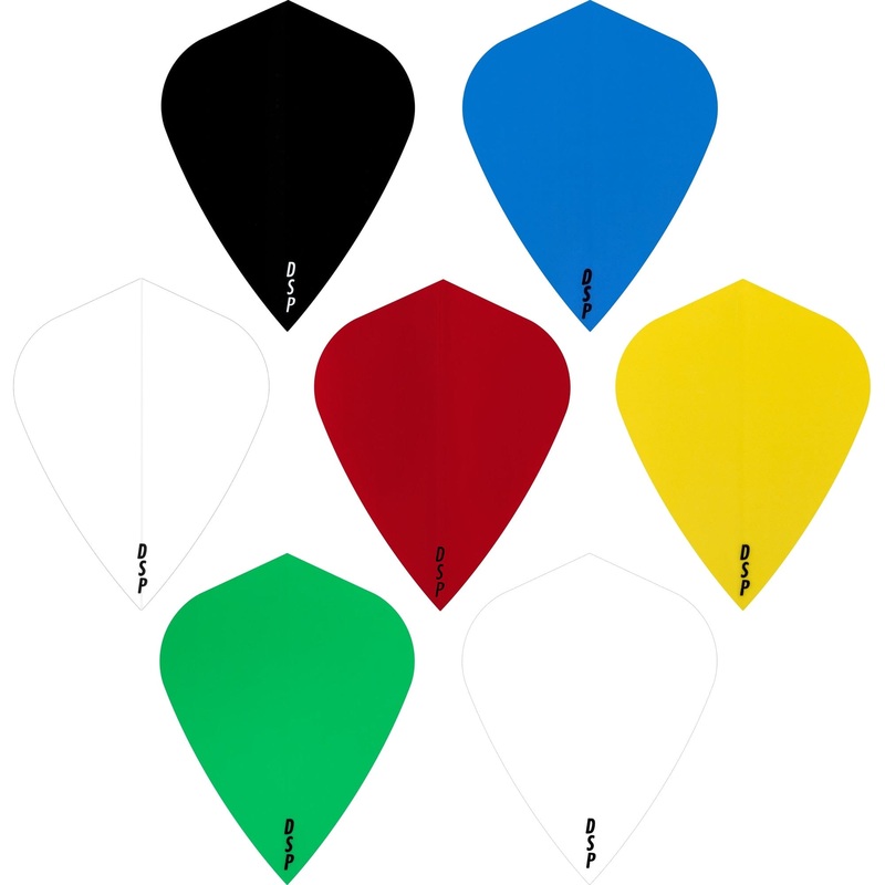 *Dart Flights – Poly Plain Original – Kite Black