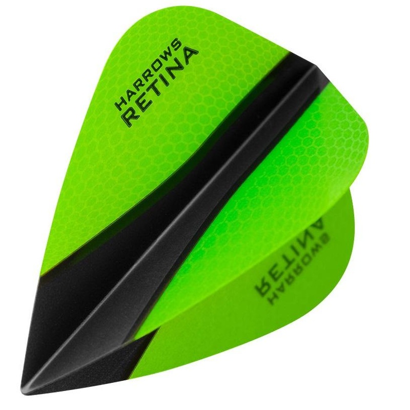 Harrows Retina-X Kite Green Dart Flights Green