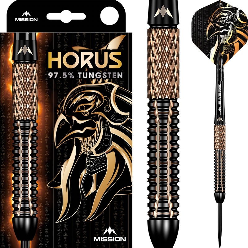 Mission – Horus Darts – Steel Tip – 97.5% Tungsten – 21g 23g 25g 21 grams