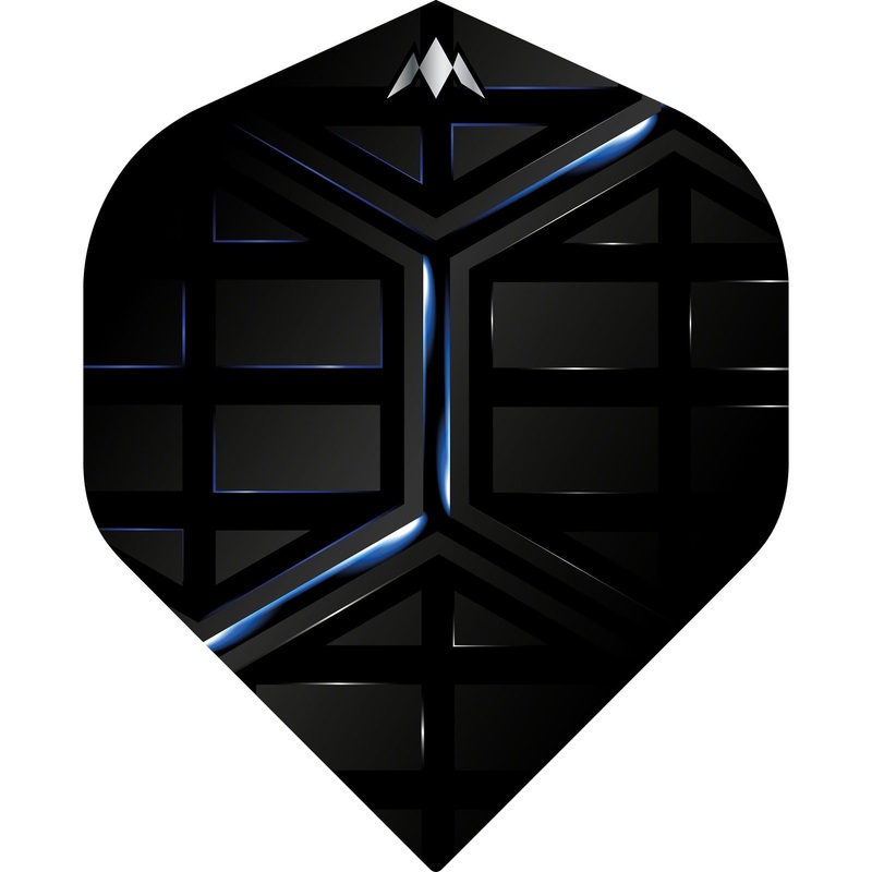 Mission Solo Dart Flights – 100 Micron – No2 – Std – Hexon