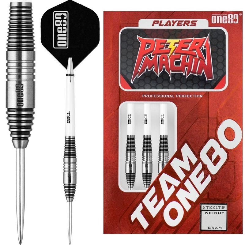 One80 Peter Machin Darts – Steel Tip Tungsten – 23g 23g