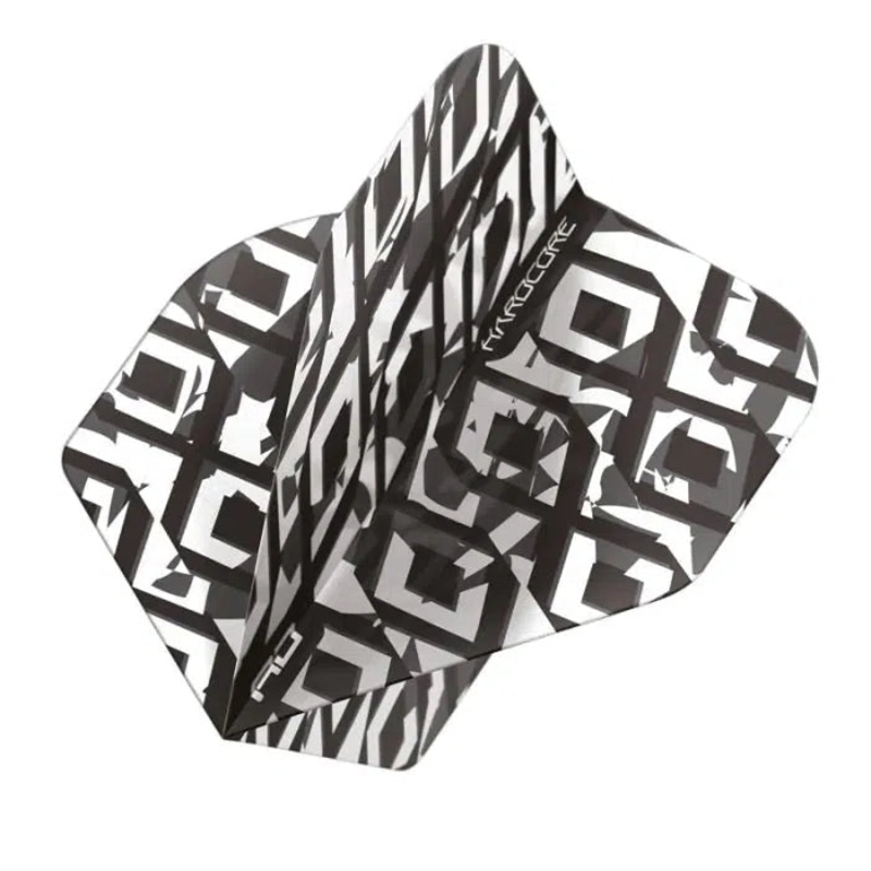 Red Dragon Hardcore Radical Black & White Standard Flights