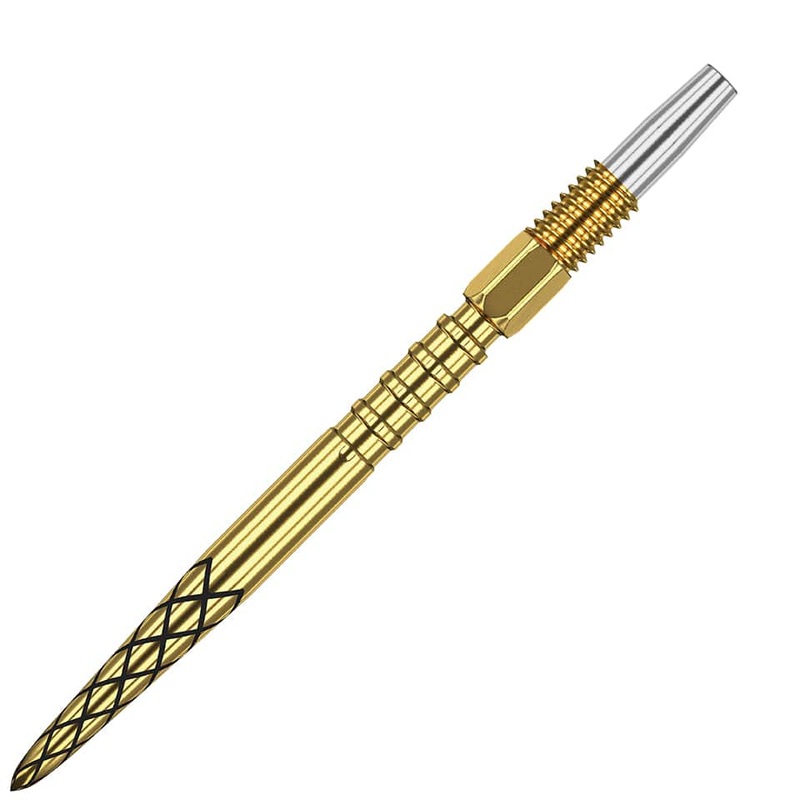 Target Swiss Diamond Pro Surge Grip Steel Points – Gold 26mm