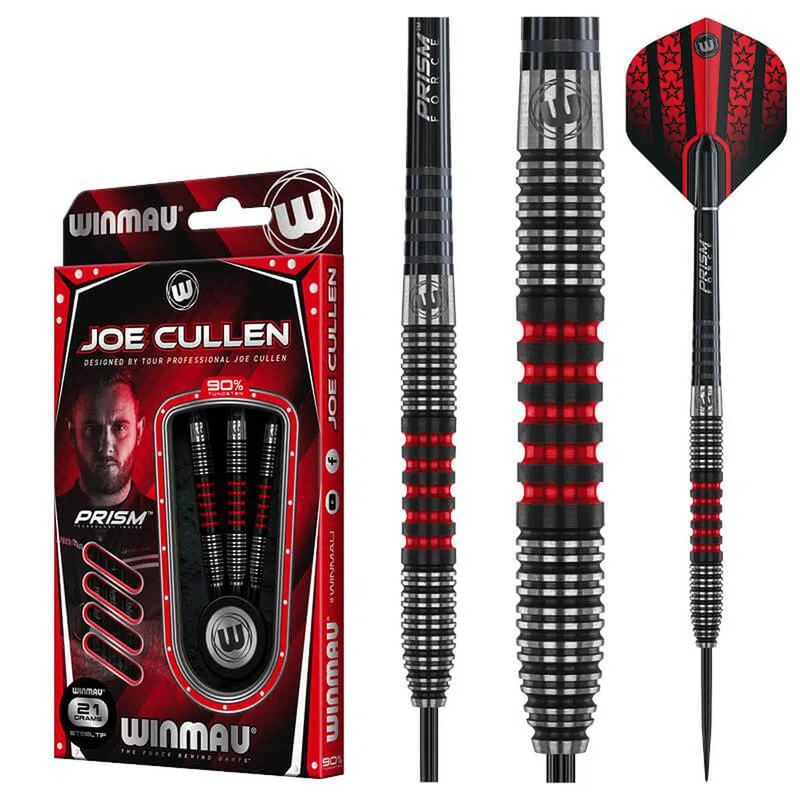 Winmau Joe Cullen 90% Tungsten Steel Tip Darts 21 GRAM