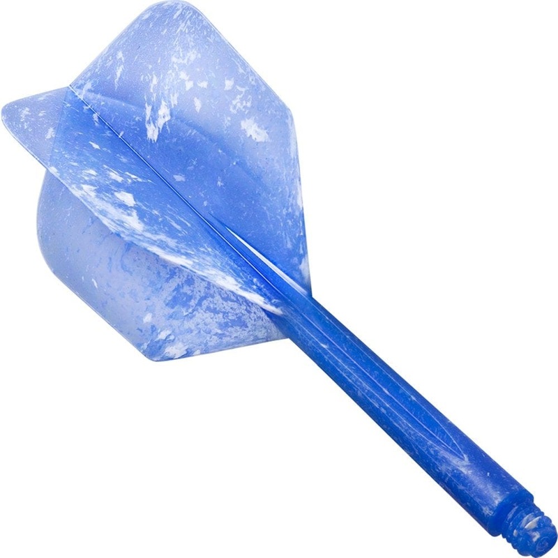 *Condor Dart Flights – Zero Stress – Small – Marble – Blue Long