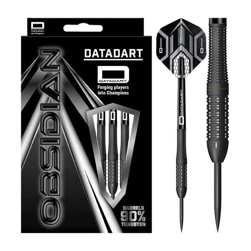DataDart Obsidian 2 90% Tungsten Steel Tip Darts 23 GRAM