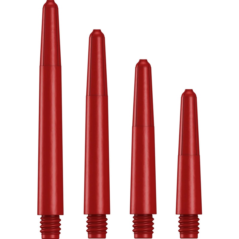Designa Nylon Shafts – Durable Dart Stems – Red Medium