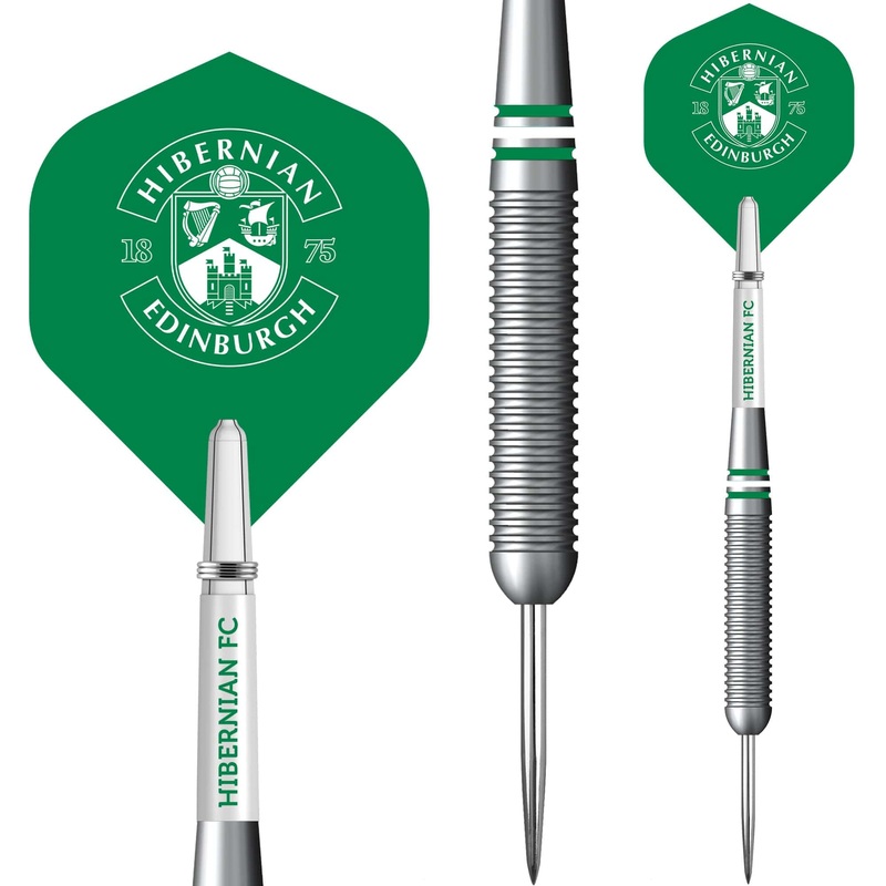 Hibernian FC – Official Licensed – Steel Tip Darts – Brass – 22g 22g