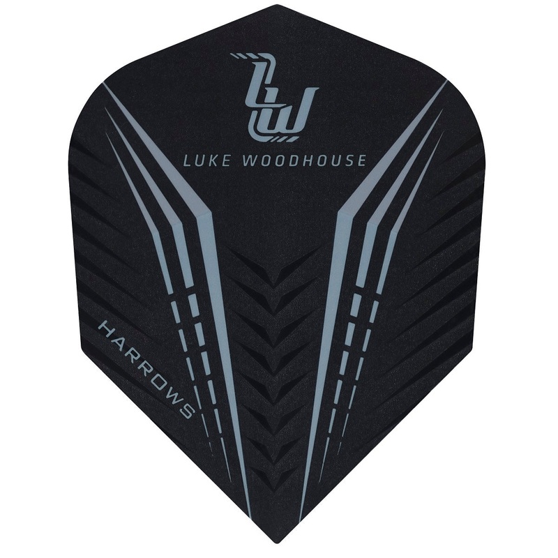 Luke Woodhouse Standard Shape Dart Flights by Harrows