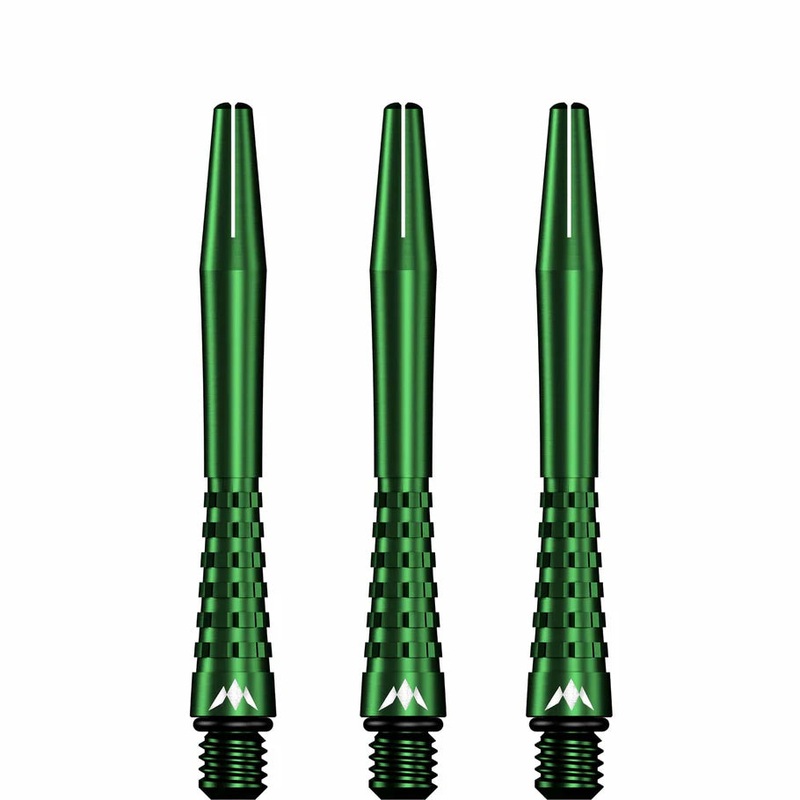 Mission Atom13 Aluminum Shafts – Anodized Metal Stems  – Green – Tweenie Green Tweenie (41mm in length excluding thread) Aluminum