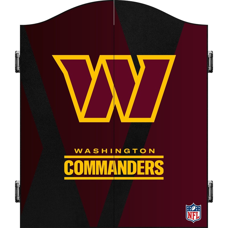 NFL – Dartboard Cabinet – Official Licensed – Washington Commanders